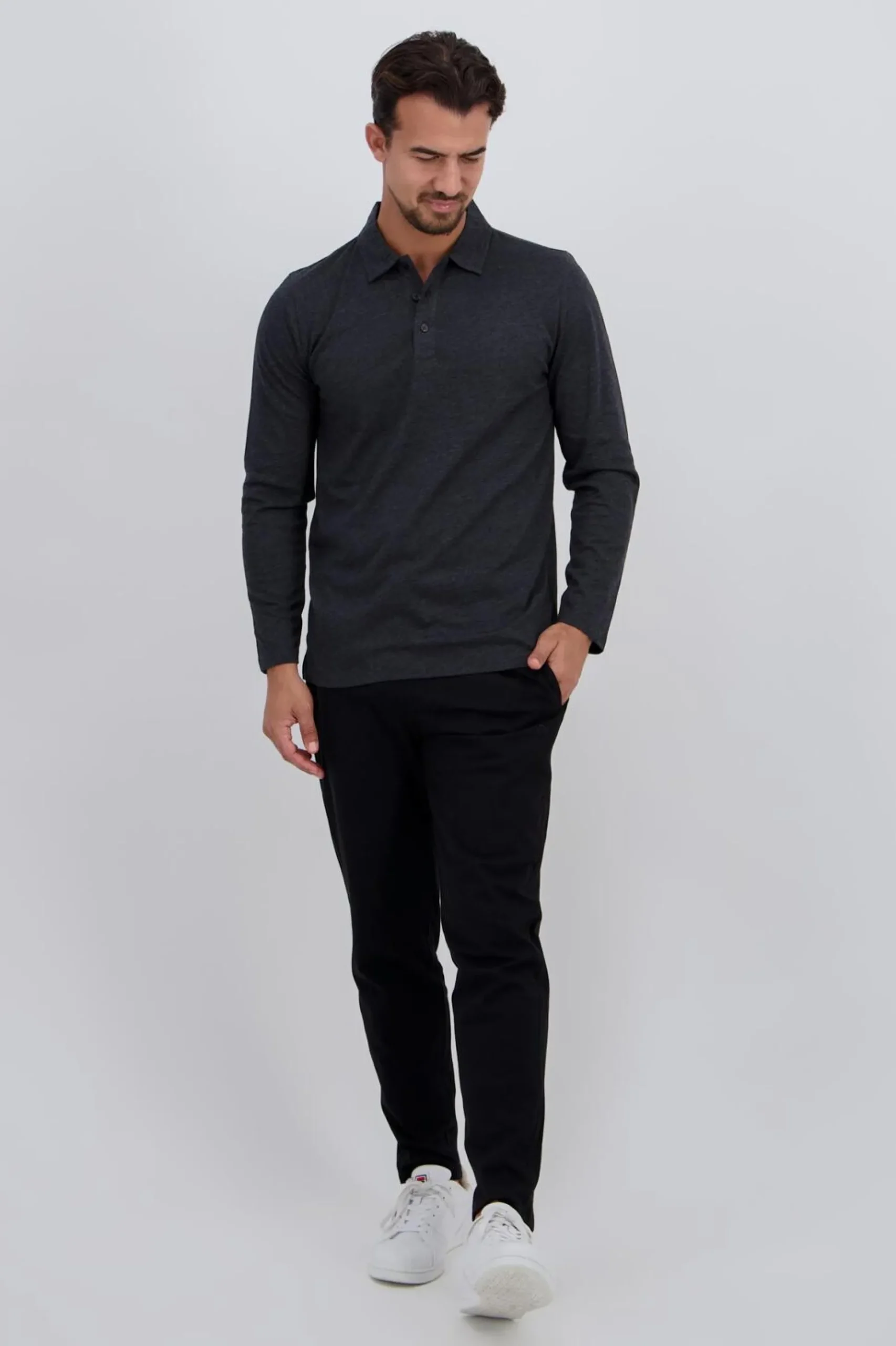 Polo Manga Larga Up
