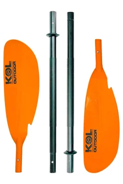 Remo De Aluminio 4 Piezas Kol Outdoor Para Kayak.