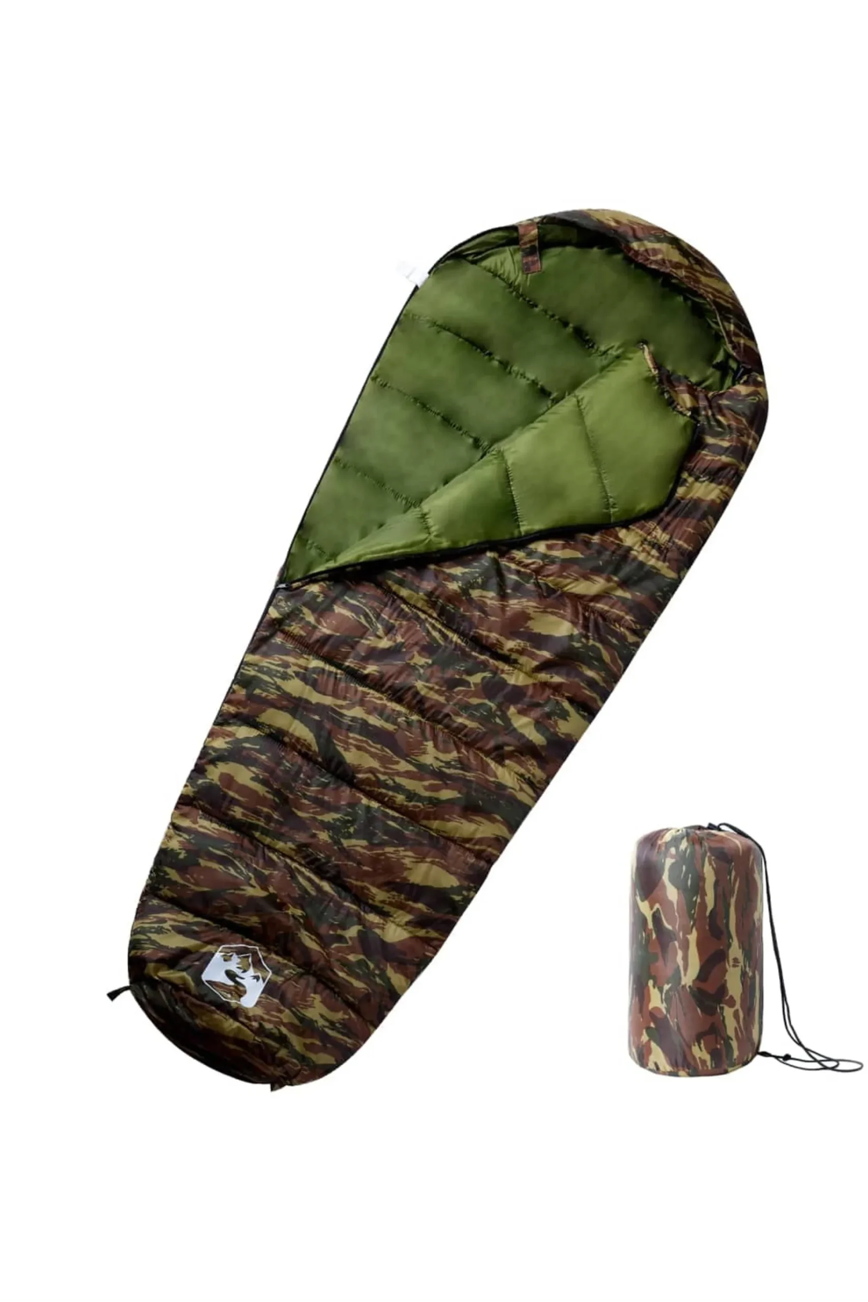 Saco De Dormir De Tipo Momia Vidaxl 215 X 85 CM Para Acampar