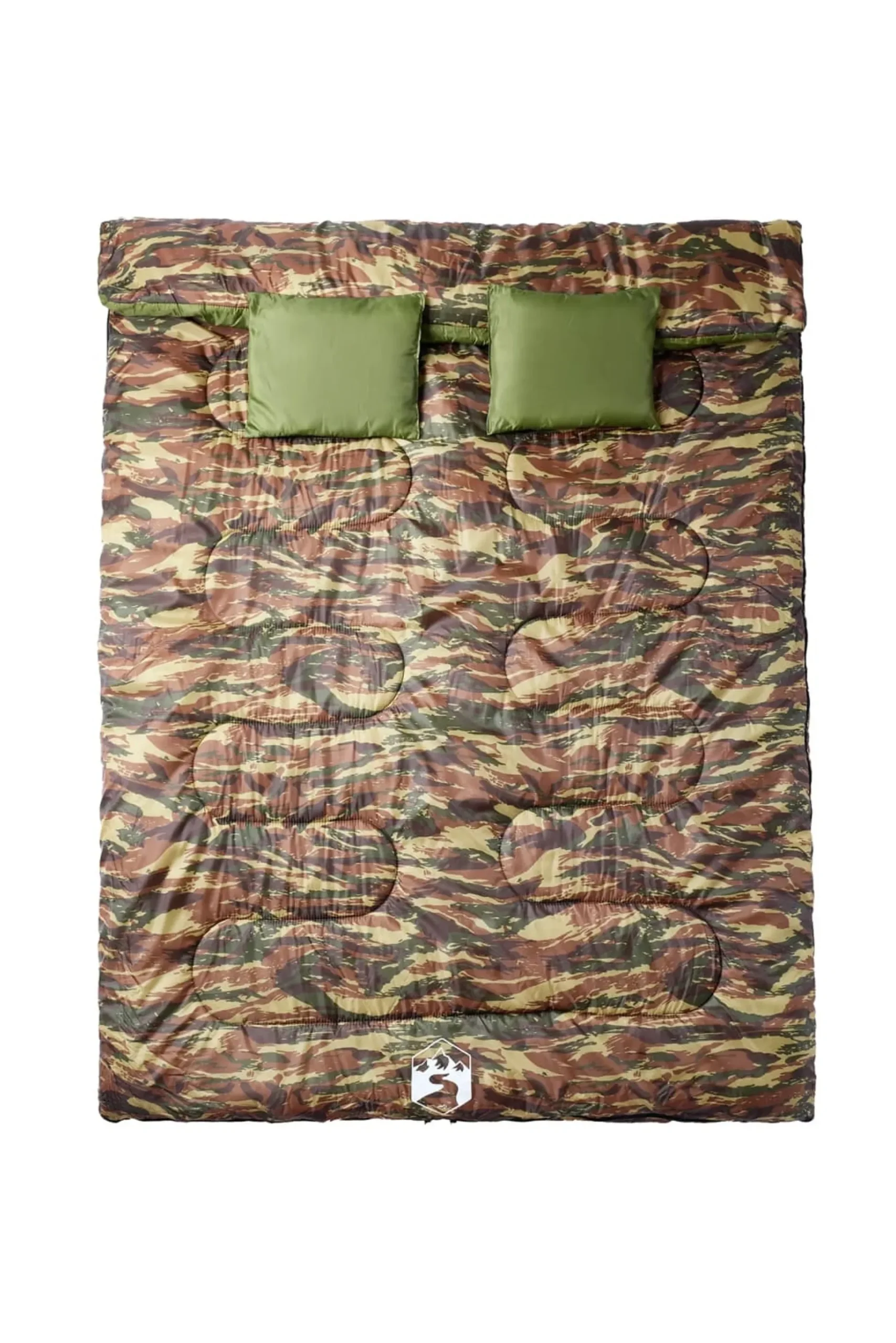 Saco De Dormir Doble Vidaxl Con 2 Almohadas