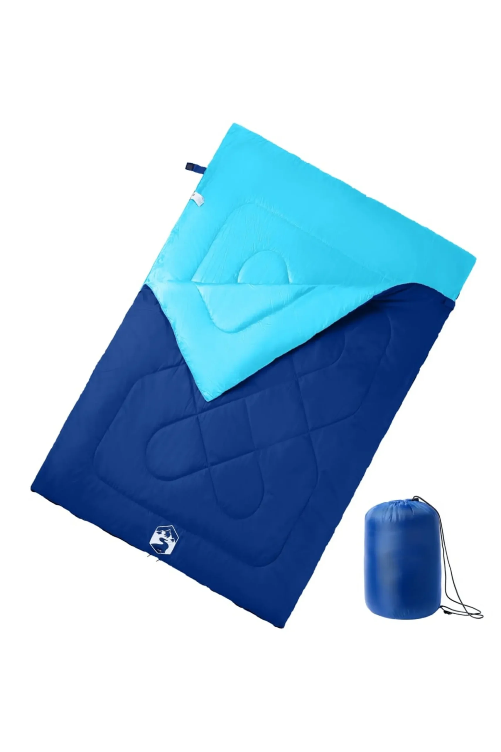 Saco De Dormir Doble Vidaxl Con Almohadas
