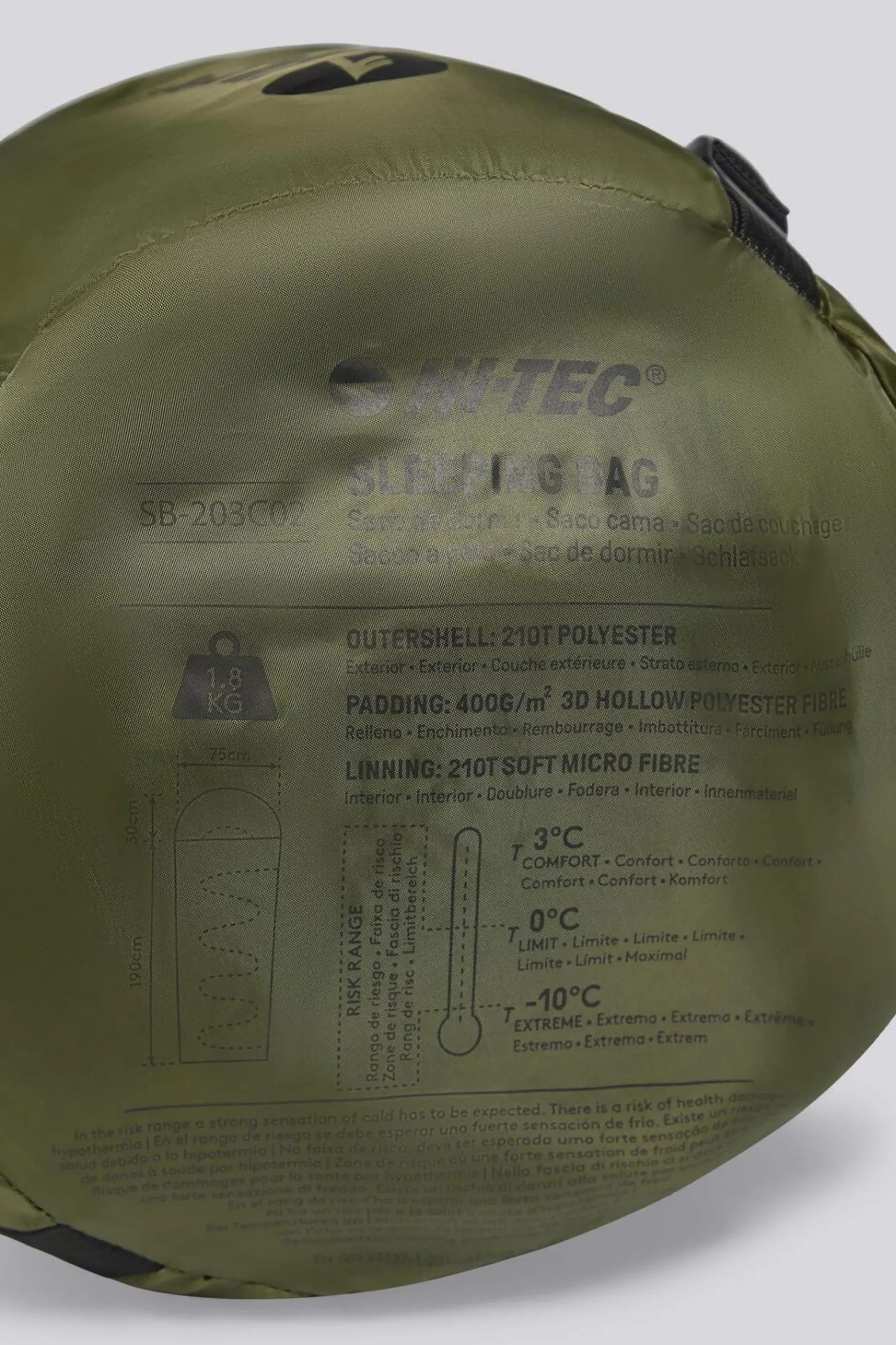 Saco Dormir Hi-Tec