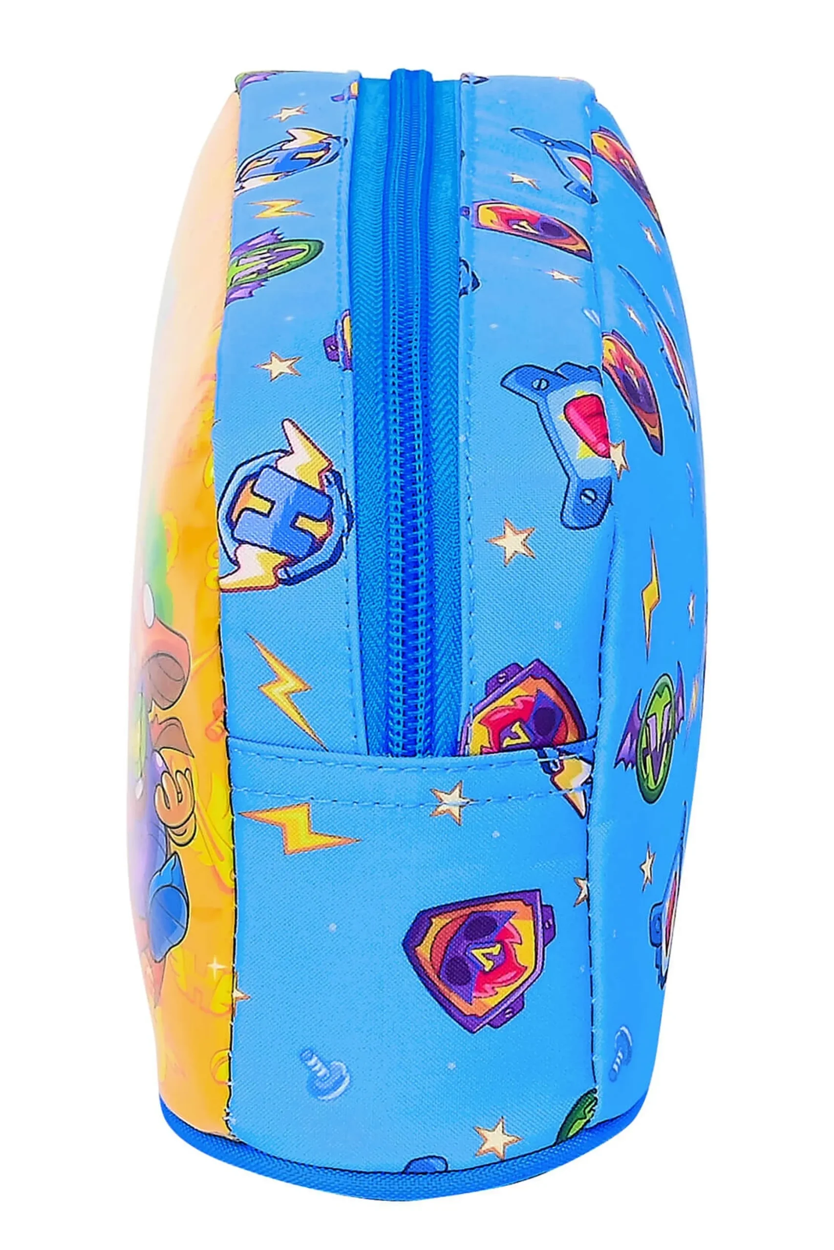Safta Porta Desayunos Termo Térmica De Superthings Serie 7, 215x65x120 Mm, Azul/multicolor (M859)
