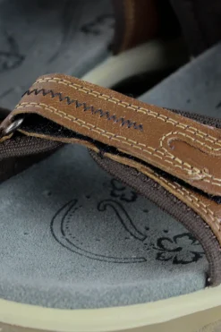Sandalias Deportivas De Cuero Zerimar Para Trekking Y Senderismo Verano