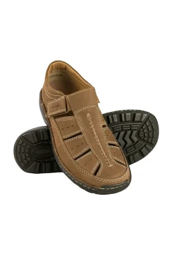 Sandalias Hombre Deportivas Zerimar De Piel Para Verano