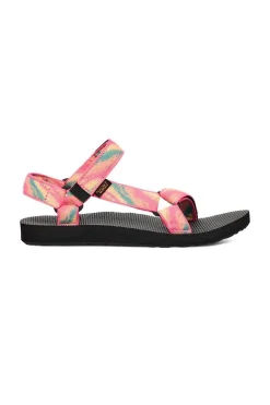 Sandalias Teva W Original Universal Magic Rosas De Mujer