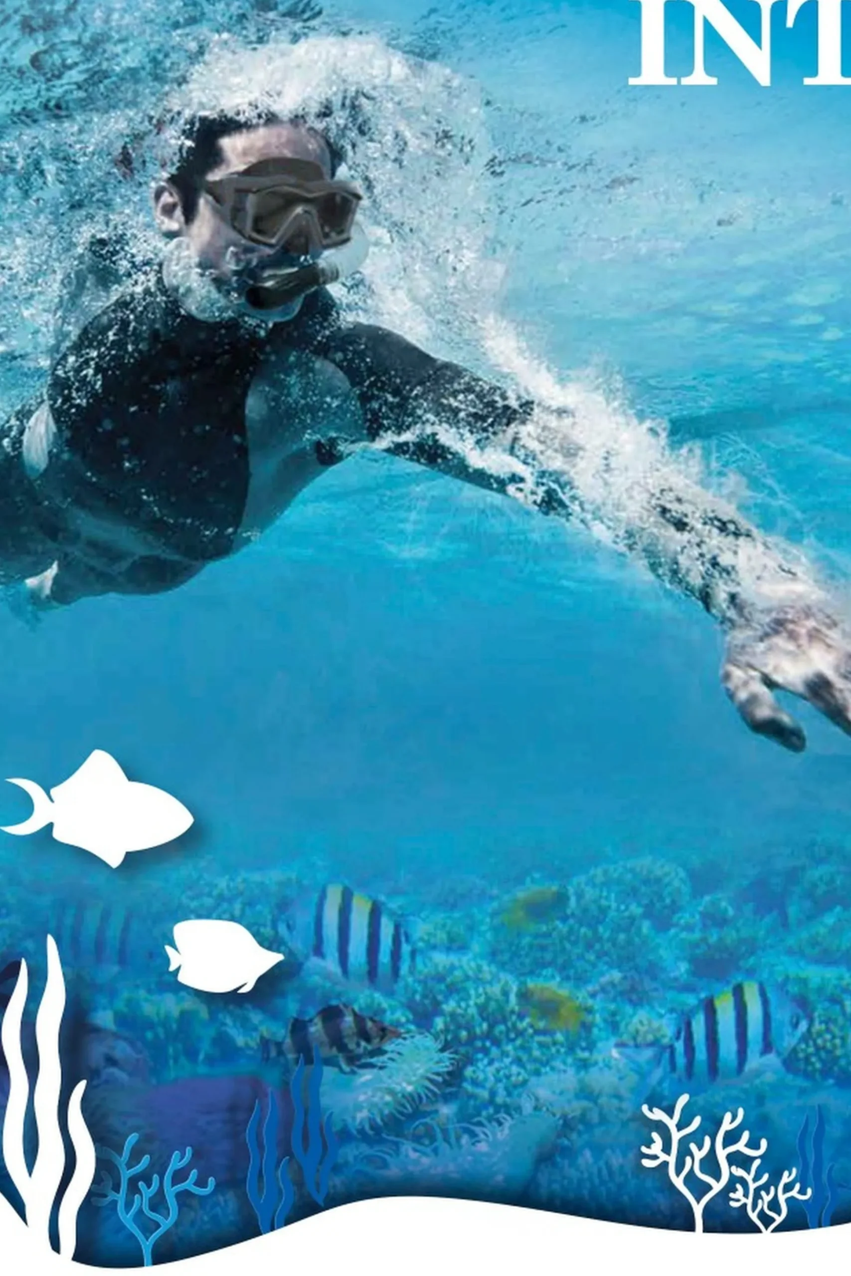 Set Buceo Intex Reef Rider Sports
