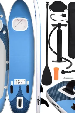 Set De Tabla De Paddle Surf Hinchable Vidaxl 330x76x10 CM
