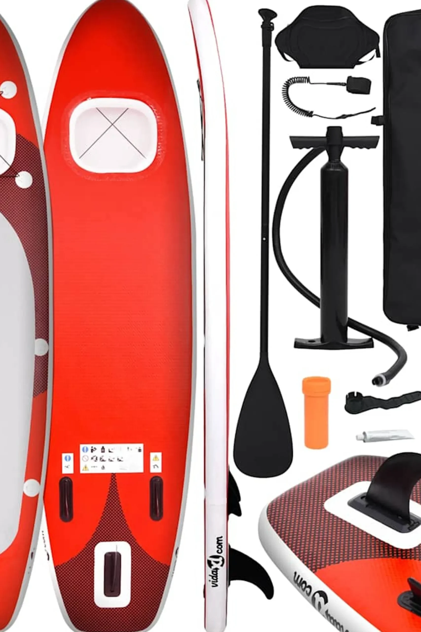 Set De Tabla De Paddle Surf Hinchable Vidaxl 300x76x10 CM