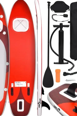 Set De Tabla De Paddle Surf Hinchable Vidaxl 360x81x10 CM