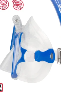 Set Gafas De Buceo Y Tubo Adulto C/soporte Cámara Aqua Sport