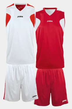 Set Joma Reversible Rojo Blanco
