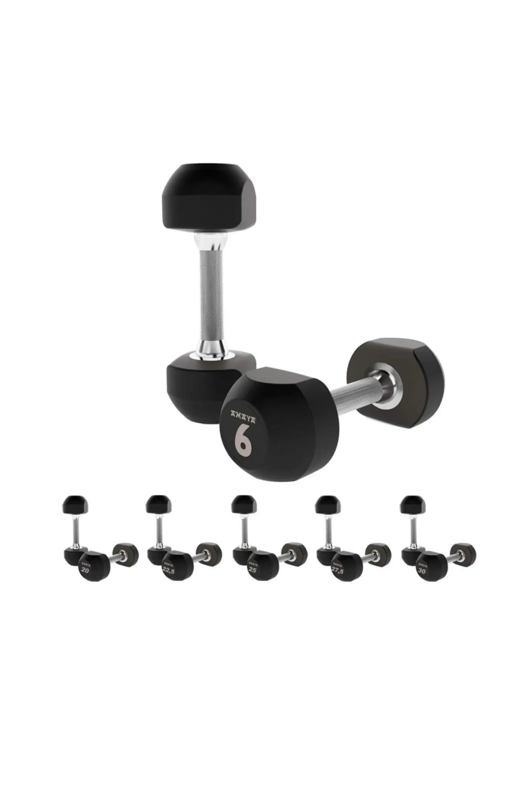 Set Mancuernas Amaya Nº5 Caucho