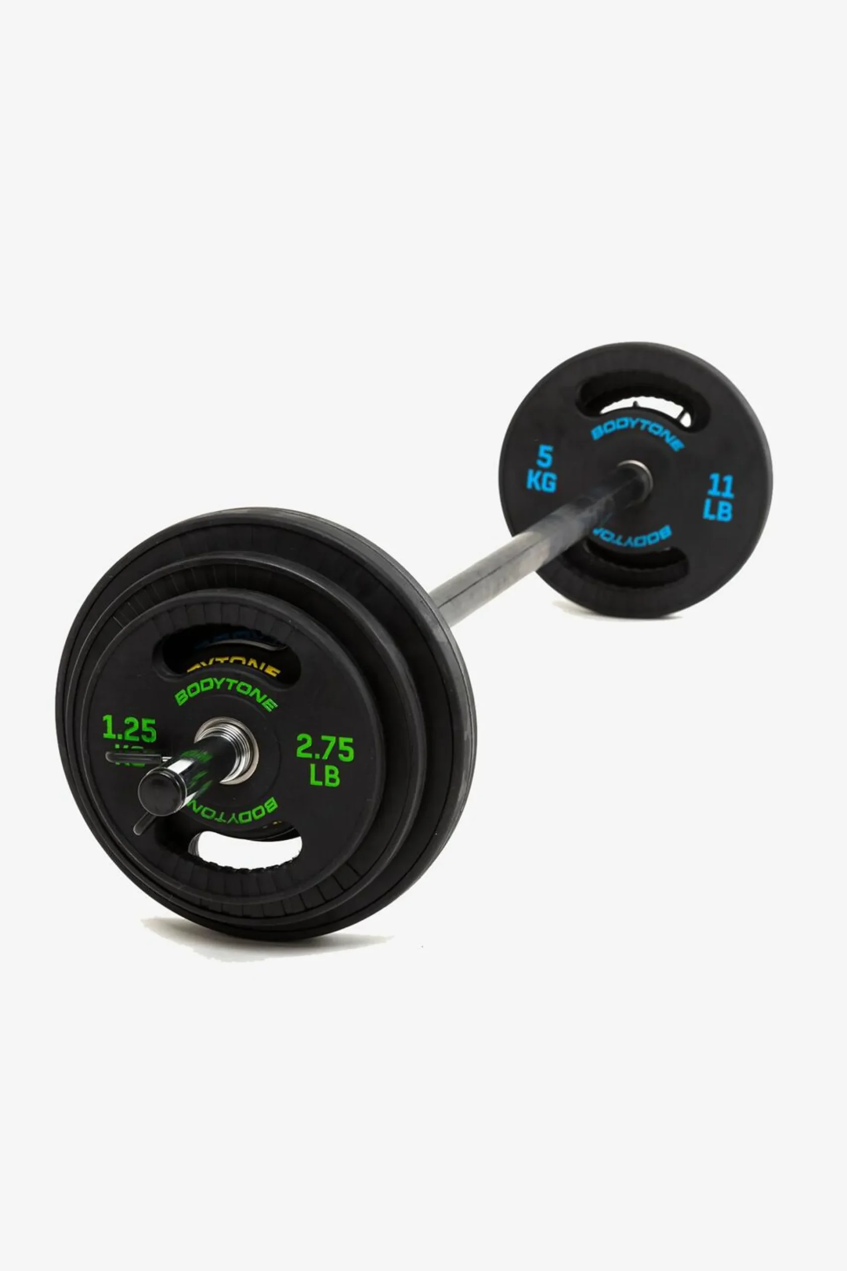 Set Pump Barra + Discos 17kg Bodytone