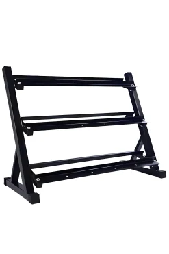 Soporte Estante Mancuernas Hexagonales/goma Robusto Soporta Hasta 475 Kg