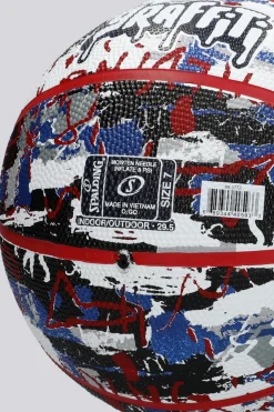 Spalding Blue Red Graffiti