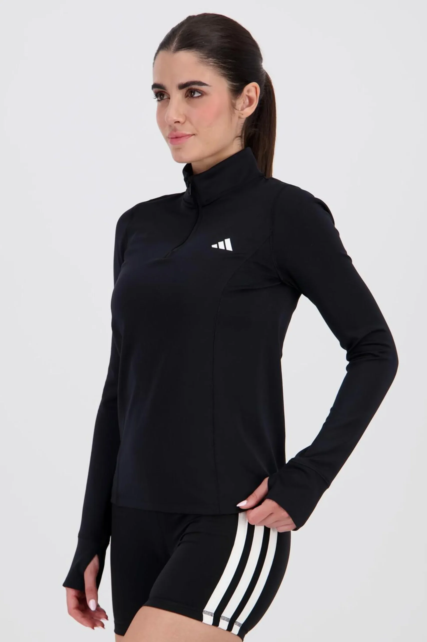 Sudadera Media Cremallera adidas