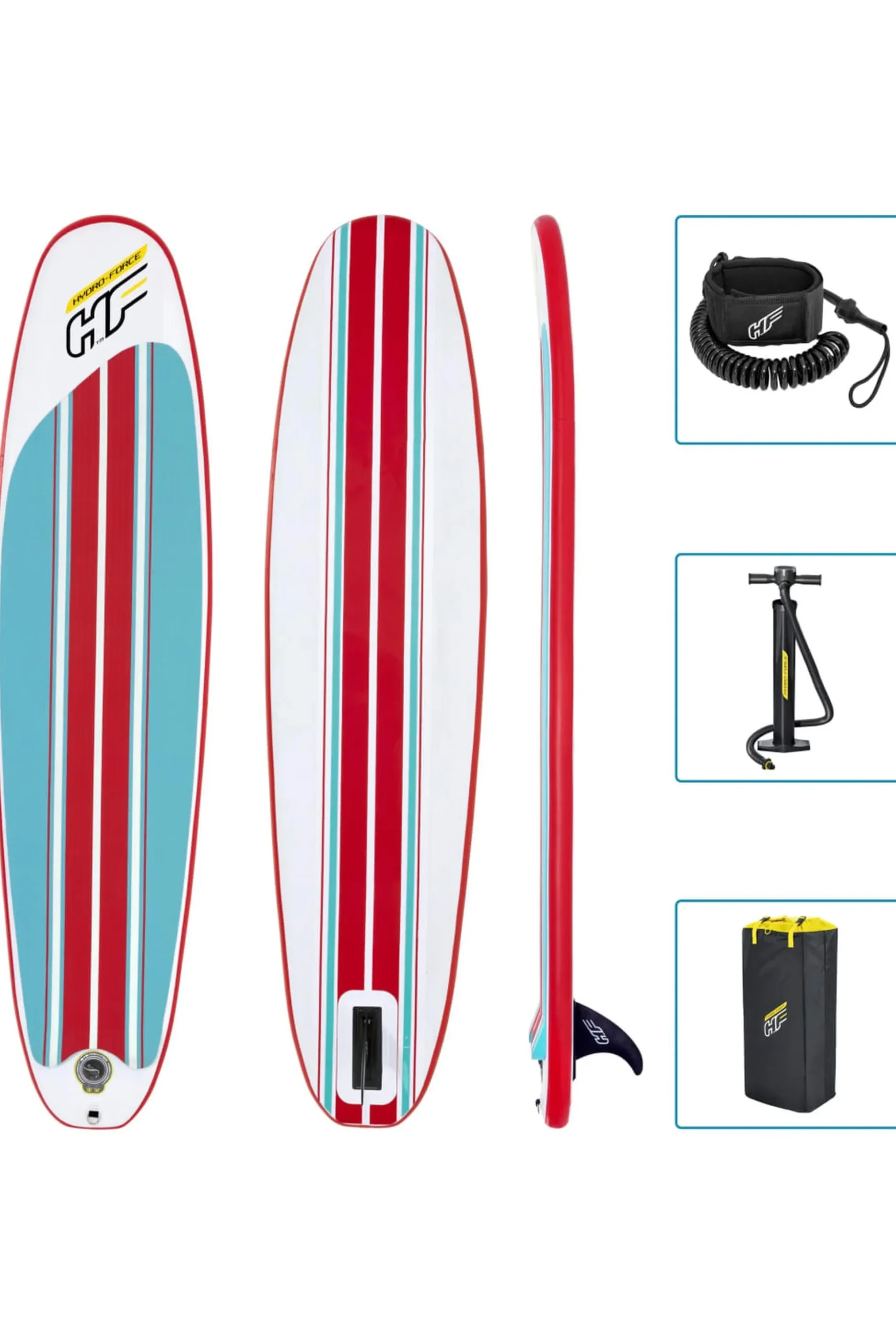 Tabla De Surf Hinchable Bestway Hydro-foce 243x57x7 CM