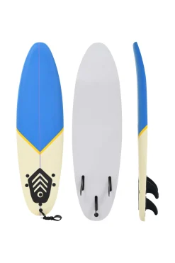 Tabla De Surf Vidaxl 170 CM Azul Y Crema