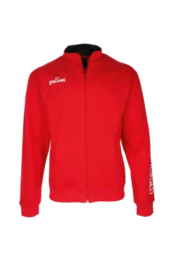Team II Zipper Jacket Rojo Spalding