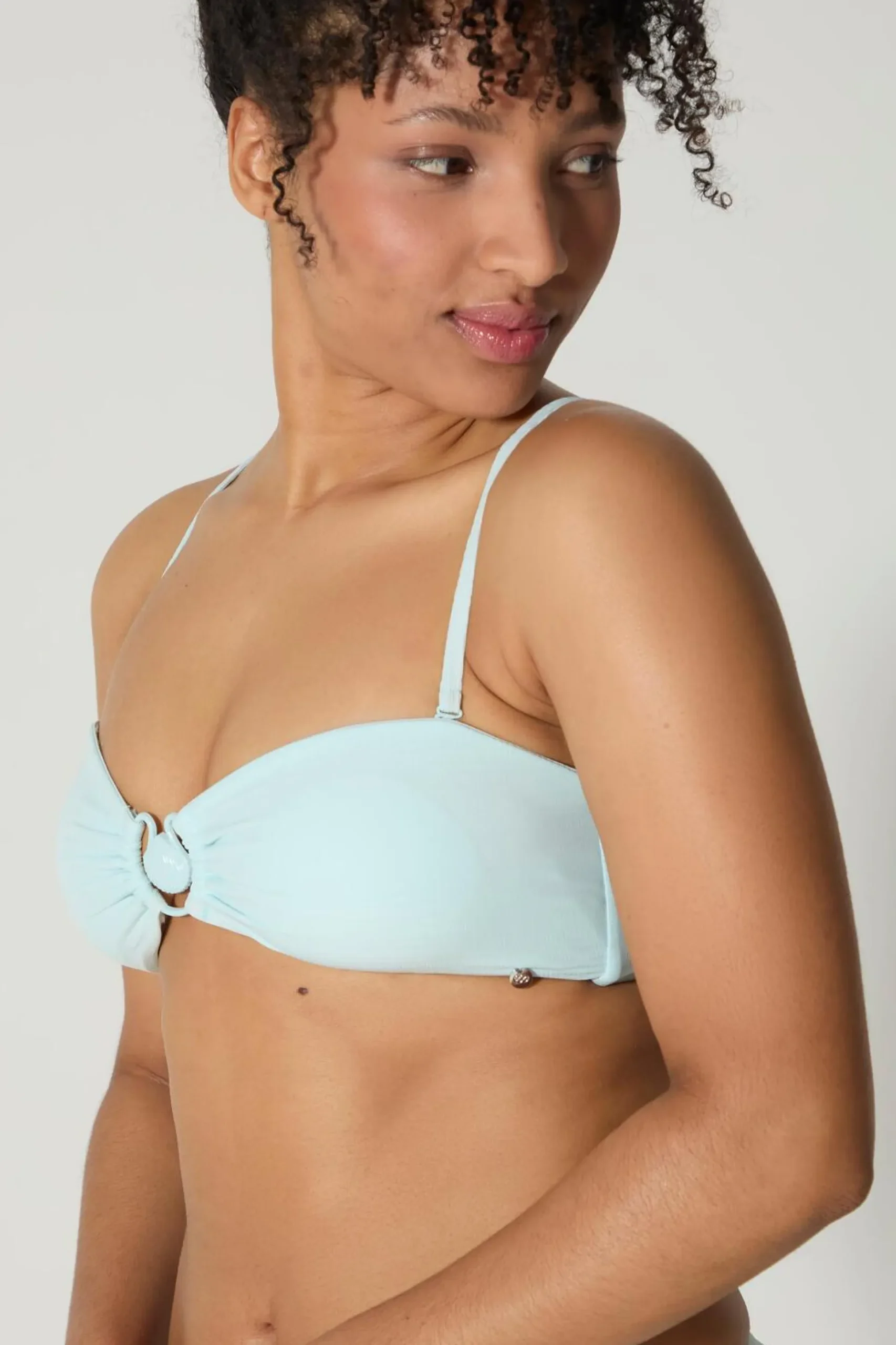 Top Bikini Silver