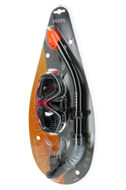 Tubo Y Máscara Buceo Intex