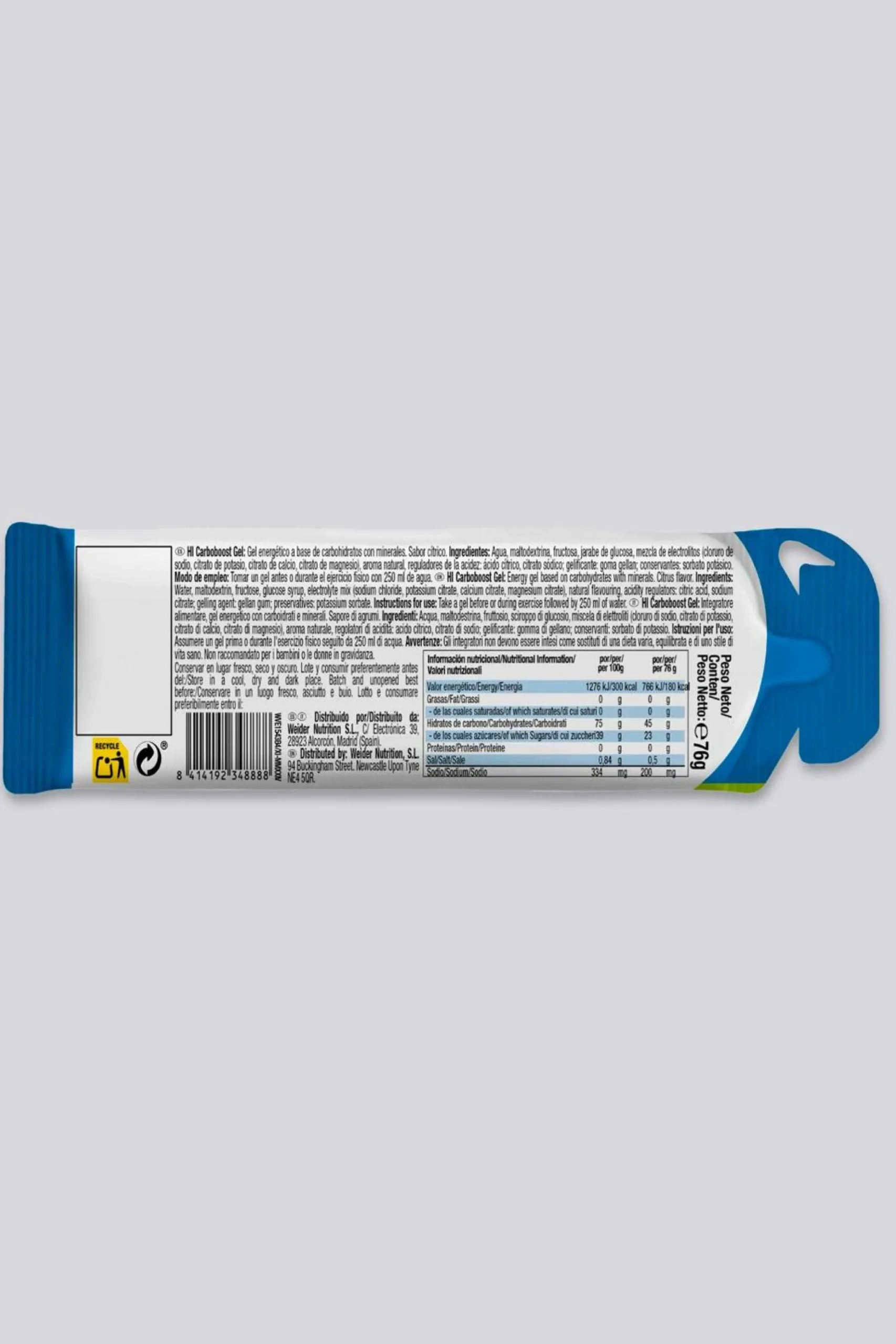 Weider Hi Carbo Boost