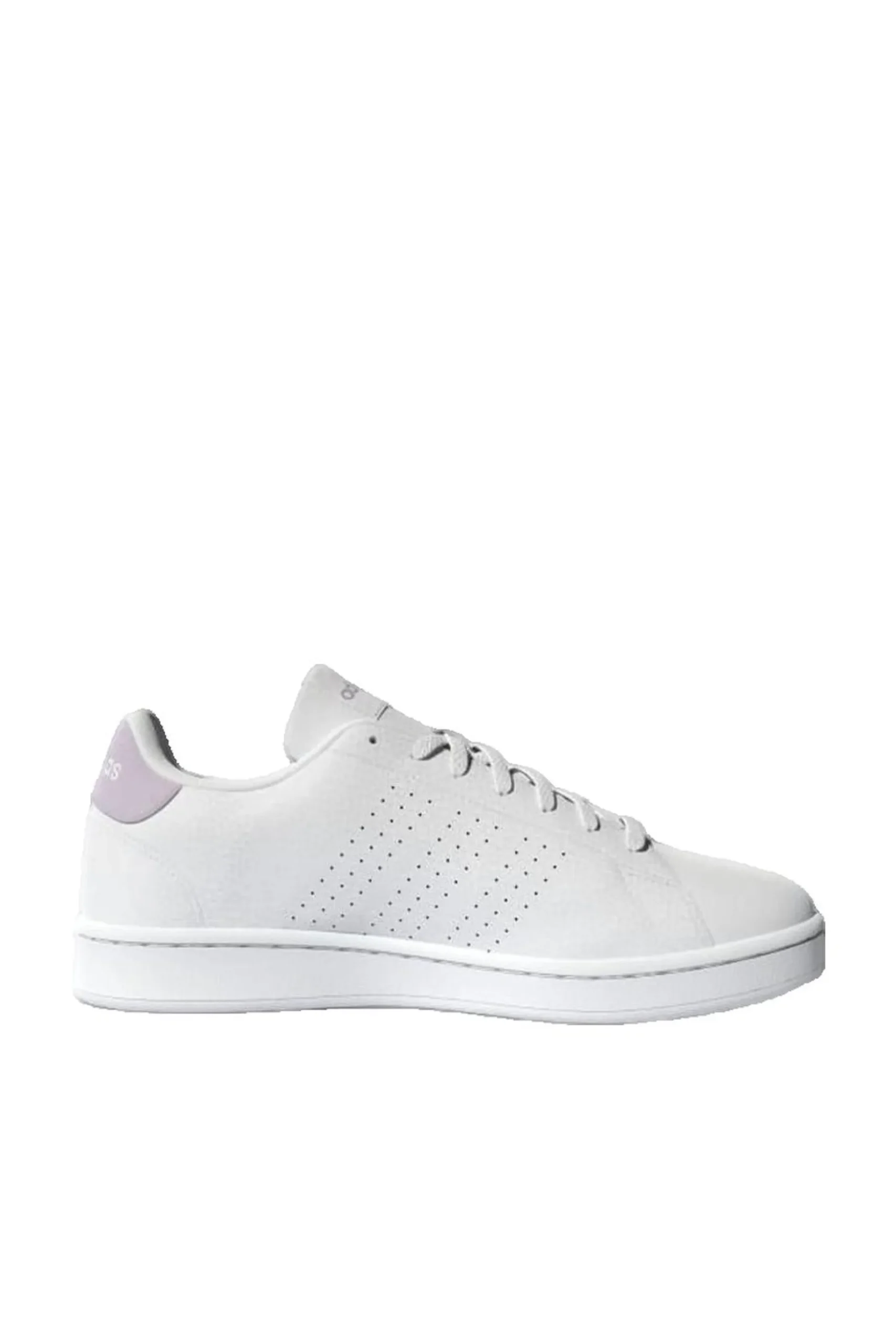 Zapatillas adidas Advantage De Cuero Blanco Nube Y Rosa Aero