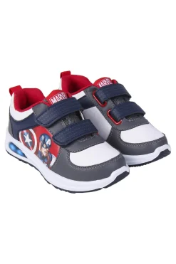 Zapatillas Con Luzes Led Capitán América 70235
