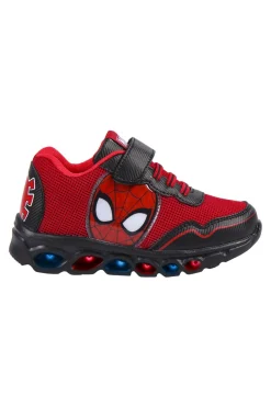 Zapatillas Con Luzes Led Spiderman 70231
