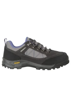 Zapatillas De Senderismo De Ante Con Cordones Diseño Storm Mountain Warehouse Extreme
