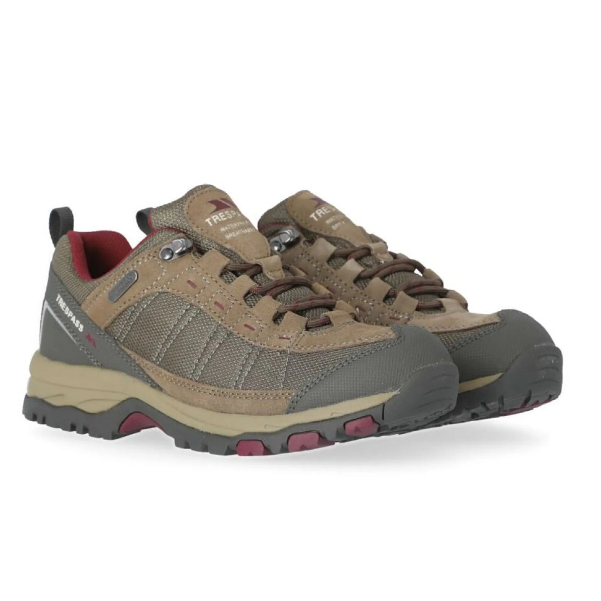 Zapatos Para Caminar Scree Para Mujer Marron